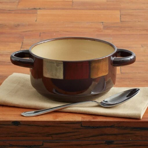 Taos Double Handled Soup Bowl -Kitchen Supplies Store taos double handled soup bowl 5211366 2