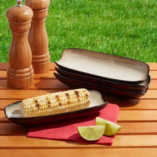 Taos Set Of 4 Corn Dishes -Kitchen Supplies Store taos set of 4 corn dishes K45244830 2