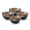 Taos Set Of 4 Soup Cereal Bowls -Kitchen Supplies Store taos set of 4 individual round bowls K45070399 1