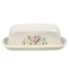 Tea Rose Covered Butter Dish -Kitchen Supplies Store tea rose covered butter dish 5169881 1