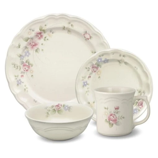 Tea Rose Dinnerware Set -Kitchen Supplies Store tea rose dinnerware set 5157839 1