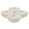 Tea Rose Set Of 4 Soup Cereal Bowls -Kitchen Supplies Store tea rose set of 4 soup cereal bowls K42510990 1