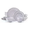 Trellis Lodge White 16 Piece Dinnerware Set, Service For 4 -Kitchen Supplies Store trellis lodge white 16 piece dinnerware set service for 4 5291367 1