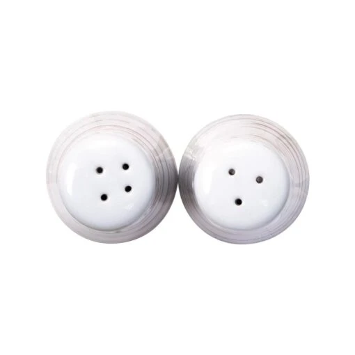 Trellis White Salt And Pepper Set -Kitchen Supplies Store trellis white salt and pepper set 5244741 2