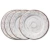 Trellis White Set Of 4 Dinner Plates -Kitchen Supplies Store trellis white set of 4 dinner plates K45207536 1