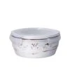 Trellis White Storage Bowl With Lid -Kitchen Supplies Store trellis white storage bowl with lid 5287937 1