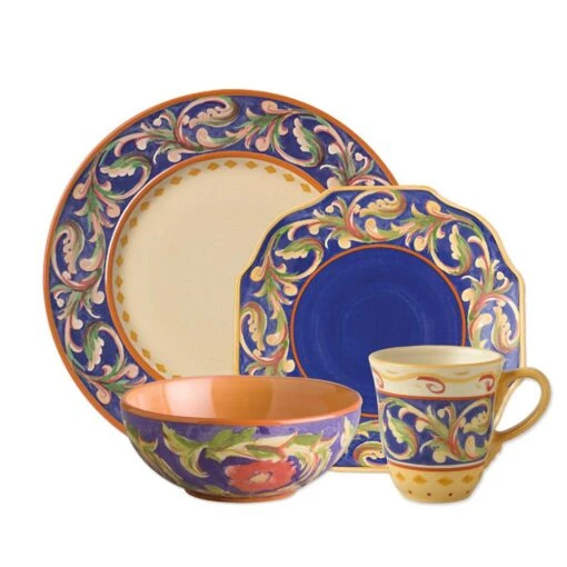 Villa Della Luna® Blue Dinnerware Set -Kitchen Supplies Store villa della luna blue dinnerware set 5119862 1