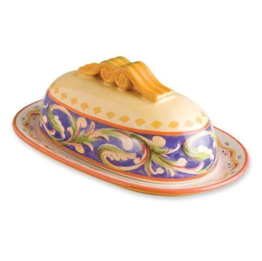 Villa Della Luna® Covered Butter Dish -Kitchen Supplies Store villa della luna covered butter dish 54002800 1