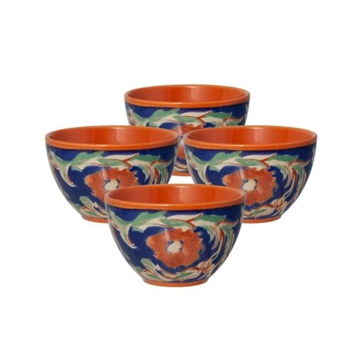 Villa Della Luna® Fleur Set Of 4 Fruit Bowls -Kitchen Supplies Store villa della luna fleur set of 4 fruit bowls K45240169 1