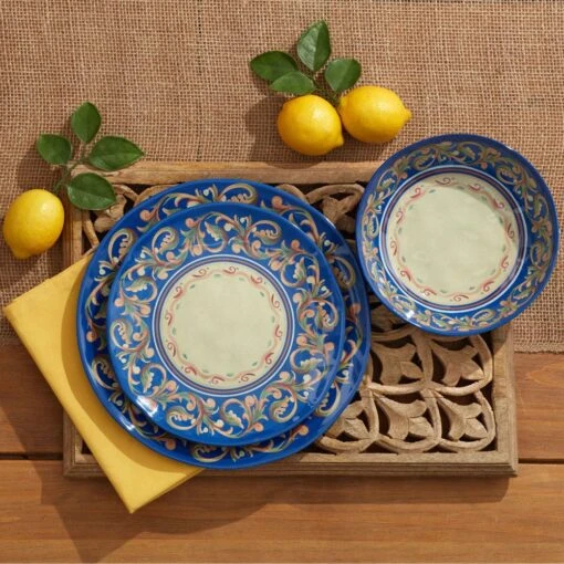 Villa Della Luna® Outdoor Melamine Dinnerware Set -Kitchen Supplies Store villa della luna melamine dinnerwar set K125211687 2