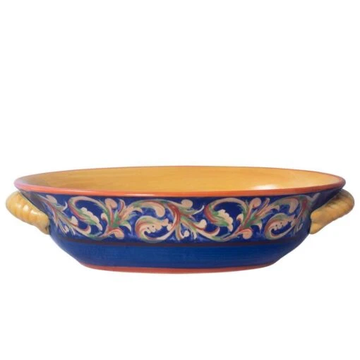 Villa Della Luna® Oval Serve Bowl -Kitchen Supplies Store villa della luna oval serve bowl 5265170 1