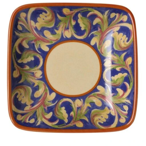 Villa Della Luna® Square Ceramic Wine Tapas Plate -Kitchen Supplies Store villa della luna square ceramic wine tapas plate 5083692 1