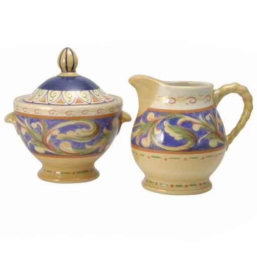 Villa Della Luna® Sugar Bowl And Creamer Set -Kitchen Supplies Store villa della luna sugar bowl and creamer set 54002000 1