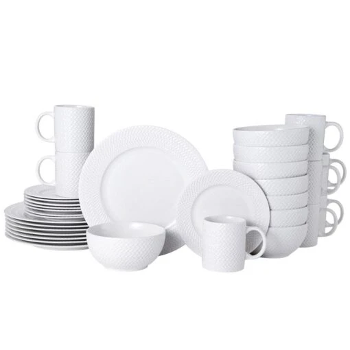 Winston 32 Piece Dinnerware Set, Service For 8 -Kitchen Supplies Store winston 32 piece dinnerware set service for 8 5178183 1