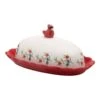 Winterberry® Cardinal Ruffled Butter Dish -Kitchen Supplies Store winterberry cardinal ruffled butter dish 5252679 1