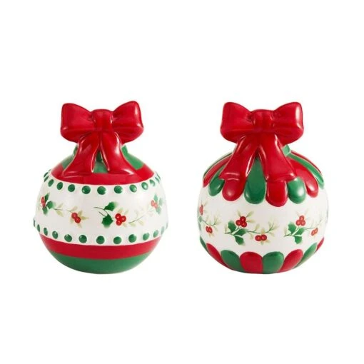 Winterberry® Ornament Salt And Pepper Set -Kitchen Supplies Store winterberry ornament salt and pepper set 5272178 1