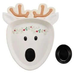 Winterberry® Reindeer Chip And Dip Platter -Kitchen Supplies Store winterberry reindeer chip and dip 5286196 4