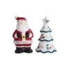 Winterberry® Santa And Tree Salt And Pepper Set -Kitchen Supplies Store winterberry santa and tree salt and pepper set 5187958 1