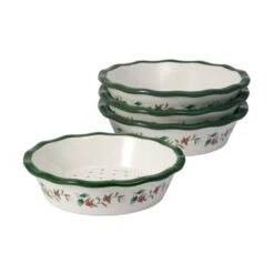 Kitchen Supplies Store -Kitchen Supplies Store winterberry set of 4 mini pie plates K45211048 1