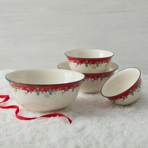 Winterberry® Set Of 4 Serving Bowls -Kitchen Supplies Store winterberry set of 4 serving bowls 5266323 2