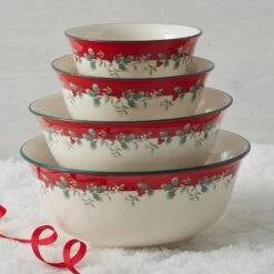 Winterberry® Set Of 4 Serving Bowls -Kitchen Supplies Store winterberry set of 4 serving bowls 5266323 3