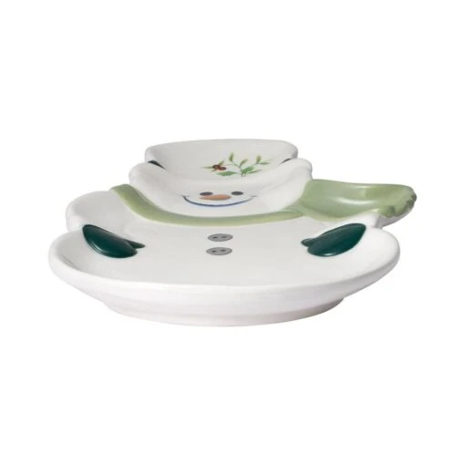 Winterberry® Snowman Tray -Kitchen Supplies Store winterberry snowman tray 5252534 2