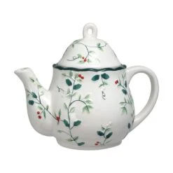 Kitchen Supplies Store -Kitchen Supplies Store winterberry teapot sculpted 109A1300 1