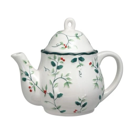 Winterberry® Teapot, Sculpted -Kitchen Supplies Store winterberry teapot sculpted 109A1300 1