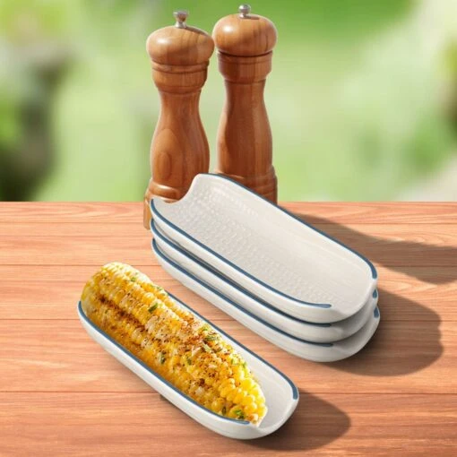 Yorktowne Set Of 4 Corn Dishes -Kitchen Supplies Store yorktowne set of 4 corn dishes K0075091 2