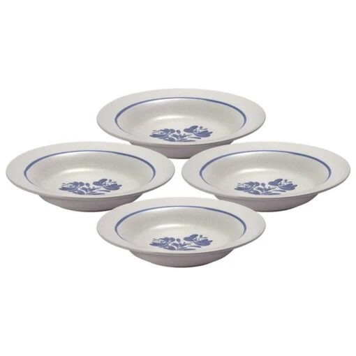 Yorktowne Set Of 4 Rim Soup Bowls -Kitchen Supplies Store yorktowne set of 4 rim soup bowls K4701290 1